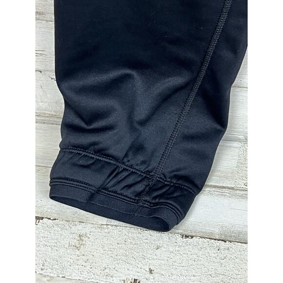 Nike Men’s Quilted Jogger Pants Black Tapered Athletic Training Sweatpants XL - Picture 3 of 9